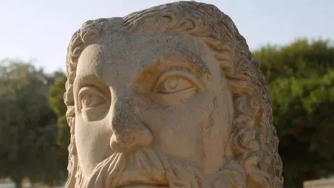 AI Video from prompt: generate a short video about The Stoic, ancient 