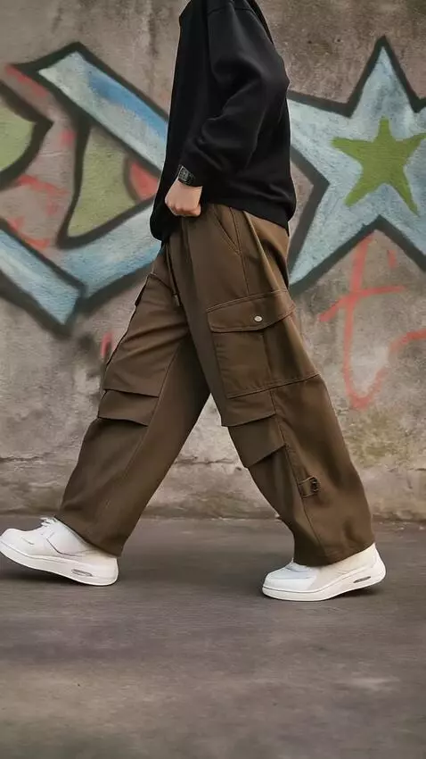 AI Video from prompt: Model anak tetsebut berjalan ke depan dengan per