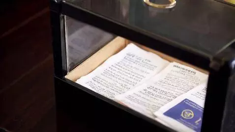 AI Video from prompt: the voting box. They put voting papers in it. ca