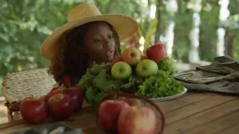 AI Video from prompt: HAPPY LIKE APPLE