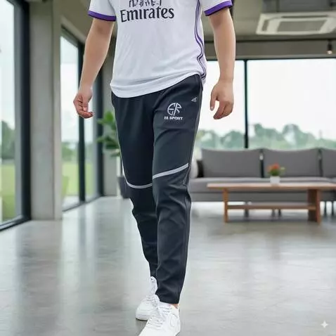 AI Video from prompt: “A man in the park showcasing black training pan