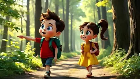 AI Video from prompt: "5-second 3D animation video. The boy (exactly 1