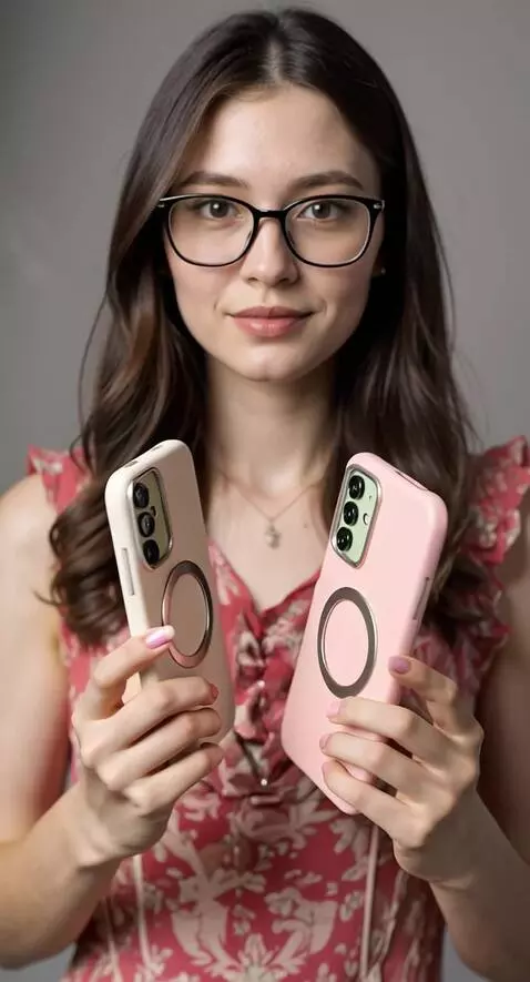 AI Video from prompt: Professional product commercial video.  A young 