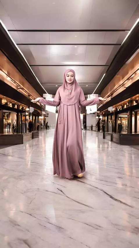 AI Video from prompt: Wanita berjoget dan gerakannya elegan jangan ber