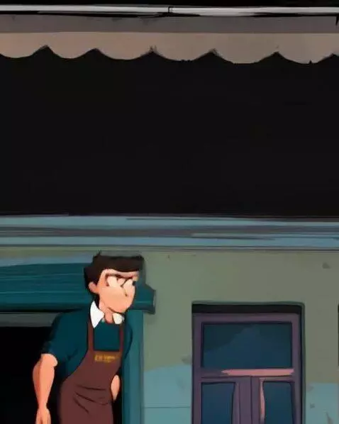 AI Video from prompt: Close-up of Zhenya's eyes. A spark flashes in th