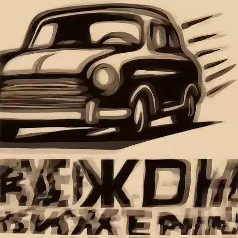 AI Video from prompt: Нужно что бы машина выезжала из-за кадра и встав