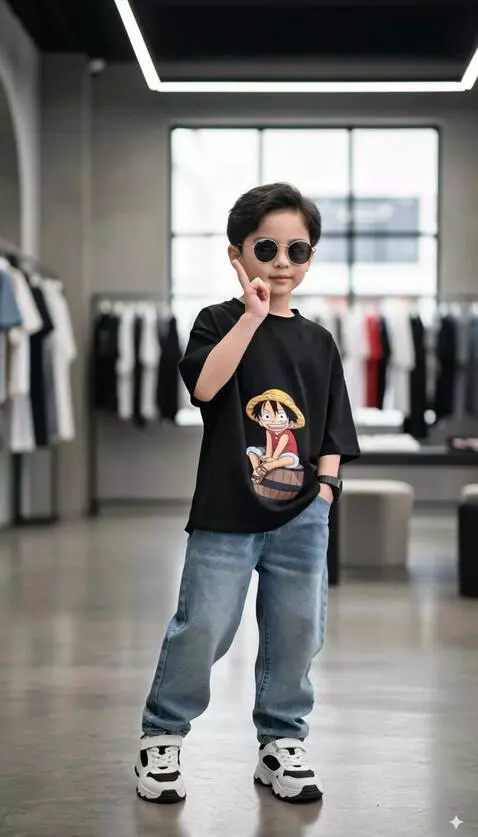 AI Video from prompt: Model tersebut mempromosikan baju yang di pakai 