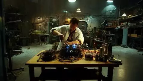 AI Video from prompt: Cinematic, dark scene in the style of a psycholo