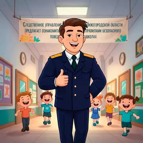 AI Video from prompt: The investigator walks down the corridor, and th