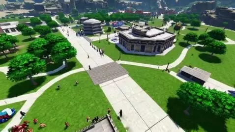 AI Video from prompt: Виртуальный мир