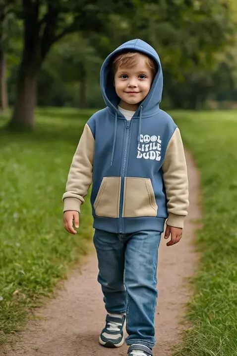 AI Video from prompt: anak tersebut sedang berpose keren seperti sedan