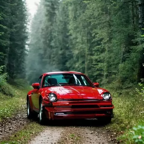 AI Video from prompt: Машина едет вперёд