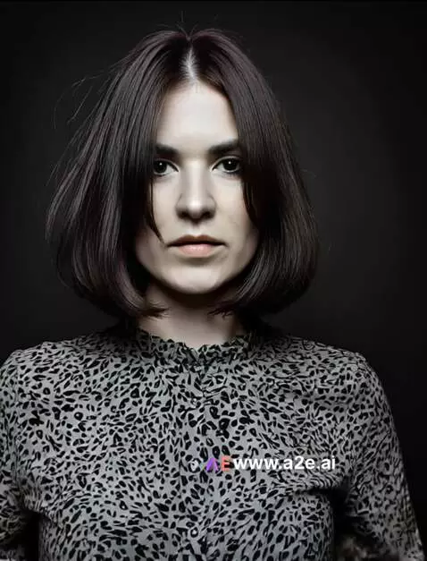 AI Video from prompt: Girl unbuttons her shirt