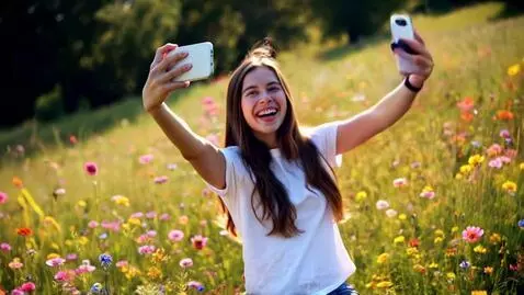 AI Video from prompt: Динамичный кадр, снятый с рук, показывает двух д