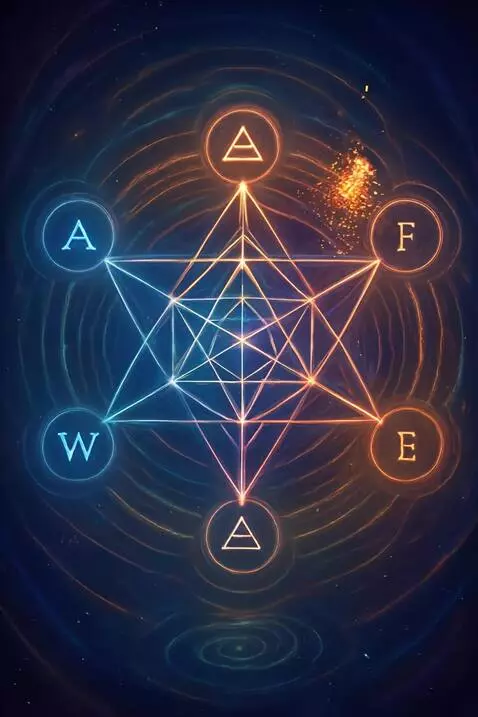 AI Video from prompt: [Optimized Prompt: The sacred glyph emerges in i