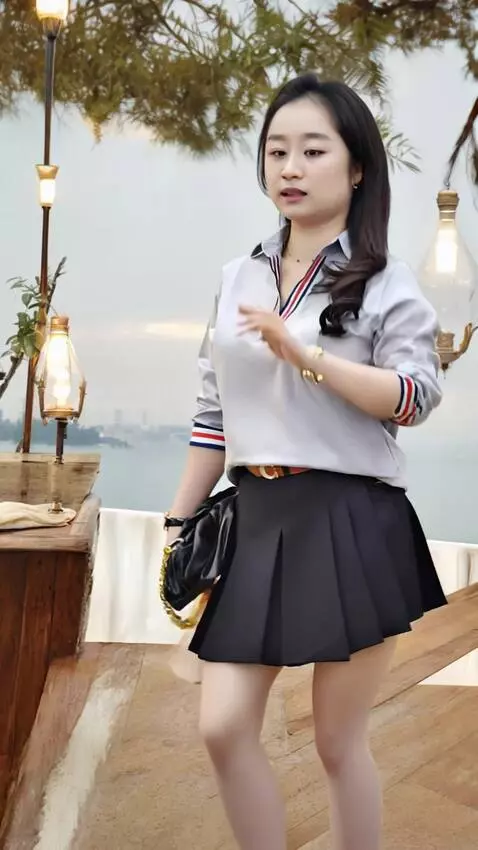 AI Video from prompt: Wanita berjoget dan gerakannya elegan jangan ber