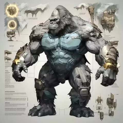 AI Video from prompt: Slowing spinning around like a video game charac