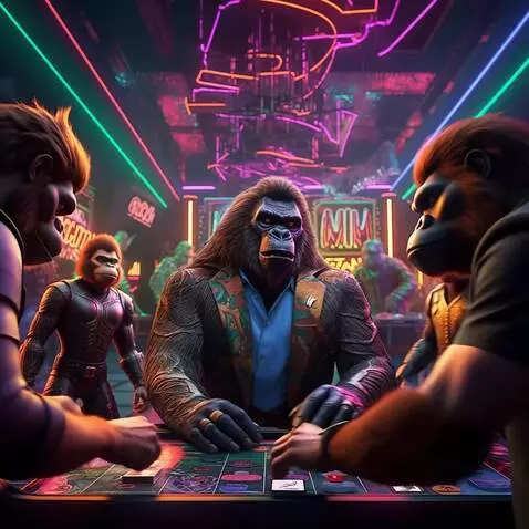 AI Video from prompt: Fomo dealer asks  you to place your bet on who i