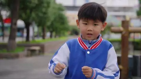 AI Video from prompt: School boy in uniform tells the song: