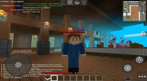 AI Video from prompt: Империя с императорам в майнкрафте