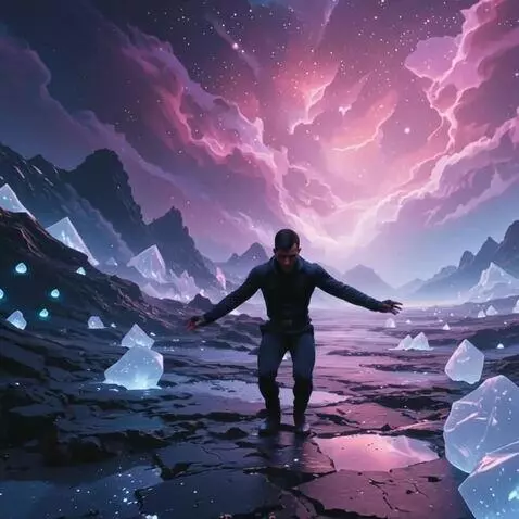 AI Video from prompt: he is dancing deep house. The camera moves aroun