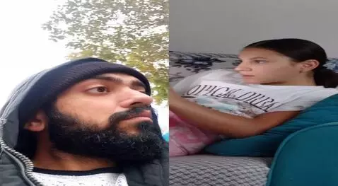 AI Video from prompt: Hot kissing hard love