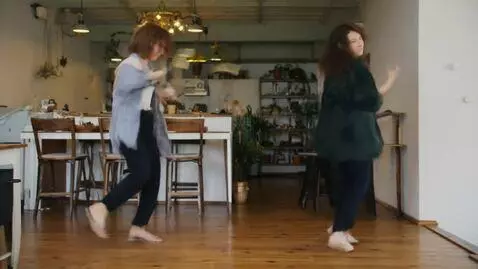 AI Video from prompt: mature hot woman dancing twerk