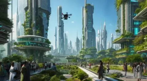 AI Video from prompt: Video showing Africa as a world power