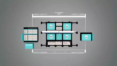 AI Video from prompt: Визуал: Появляется схема сайта — как чертёж. Вид