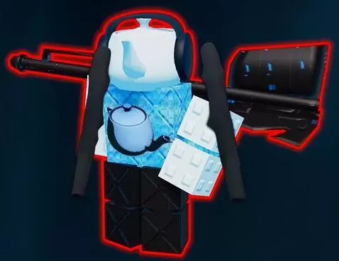 AI Video from prompt: This evil man with a kettle on his head and a bi