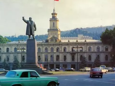 AI Video from prompt: Georgian SSR, Tbilisi