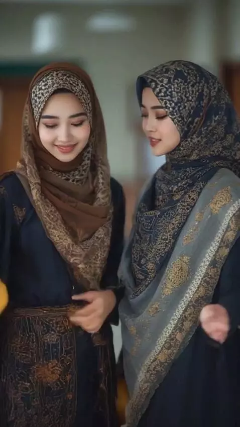 AI Video from prompt: They take off their clothes revealing their "mel