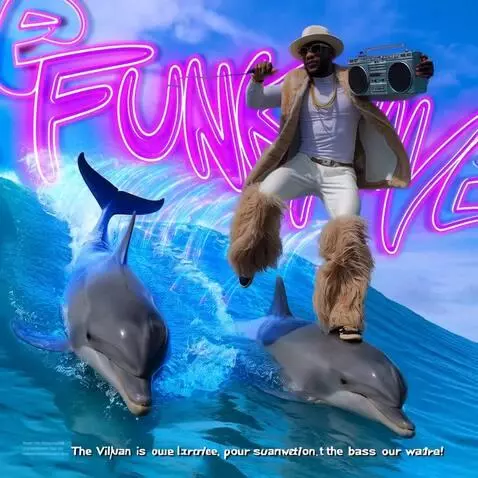 AI Video from prompt: Mid-Air Revelation  Visual: Dolphins hit a sound