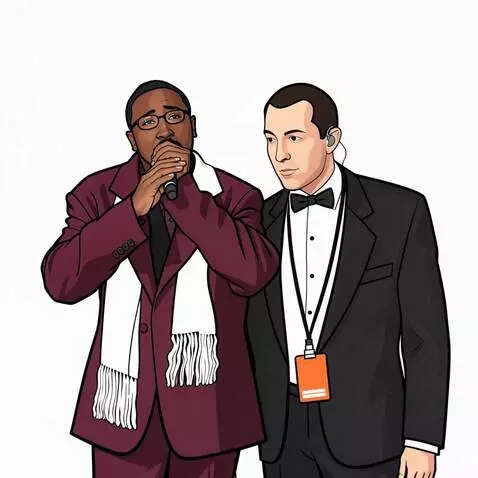 AI Video from prompt: tension between the 2 subjects