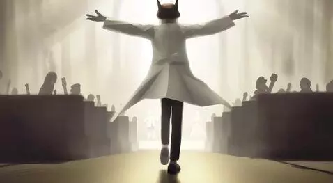 AI Video from prompt: мужчина идет вперед