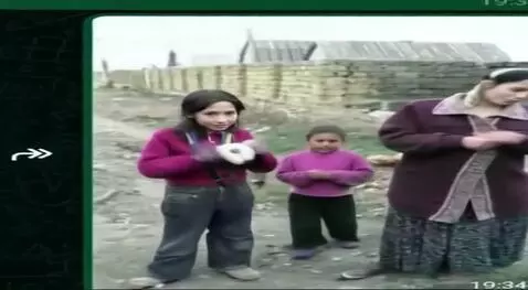 AI Video from prompt: smile and wave their hands