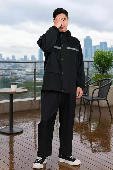 AI Video from prompt: Sentuh rambut pakai satu tangan → sambil menoleh