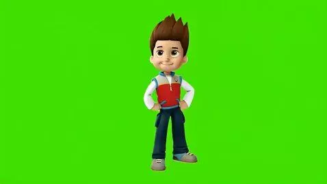 AI Video from prompt: 3D animated young boy character with spiky brown