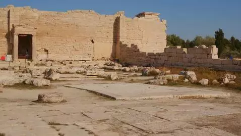 AI Video from prompt: view of ancient Greece ruins