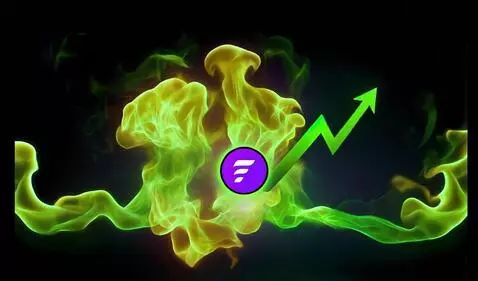 AI Video from prompt: Fomo bouncing around and errupts into a fun thin