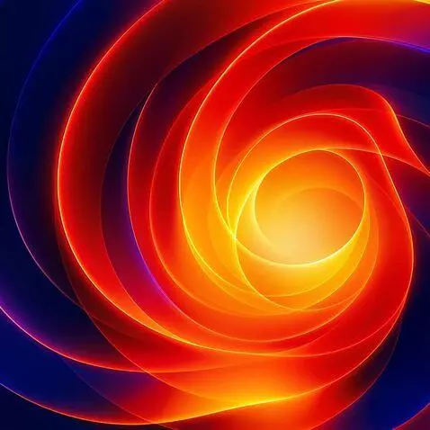 AI Video from prompt: A short looping animation of a vibrant abstract 