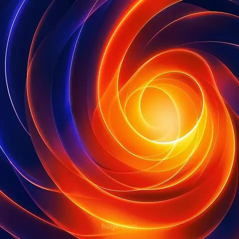 AI Video from prompt: A short looping animation of a vibrant abstract 