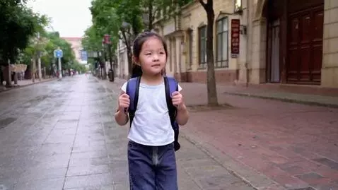 AI Video from prompt: Girl in clothes walking