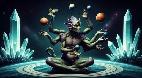 AI Video from prompt: The camera is rapidly approaching the surface of