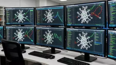 AI Video from prompt: Simplified MD (coarse-grained MARTINI) generates