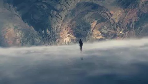 AI Video from prompt: Alien Landscape Weirdcore: Horror Astroprojected