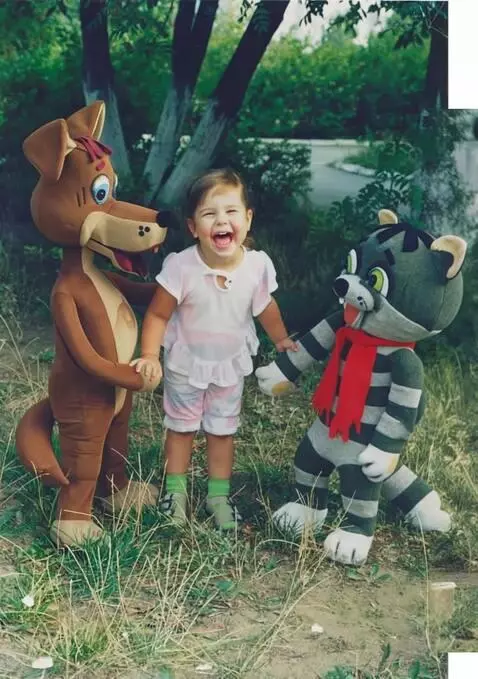 AI Video from prompt: The child smiles and laughs