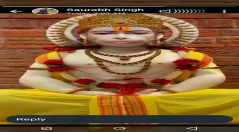 AI Video from prompt: Jay bajrang bali