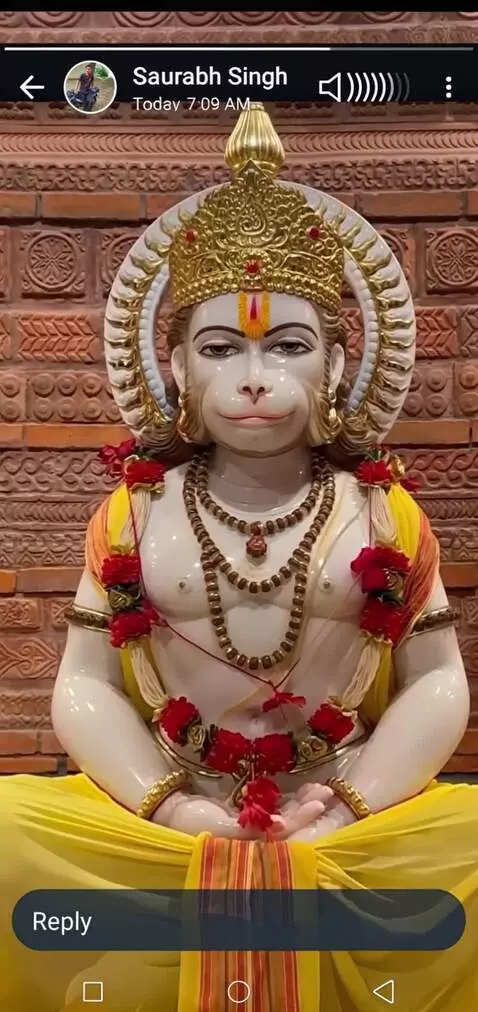AI Video from prompt: Jay bajrang bali