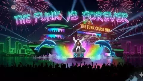 AI Video from prompt: Crane shot pulling away to reveal the whole ship